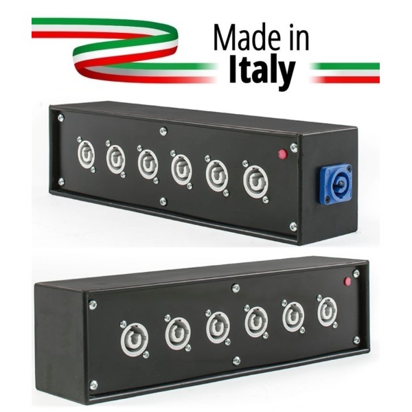 POWER-BOX NERO CIABATTA ALIMENTAZIONE PALCO POWERCO
