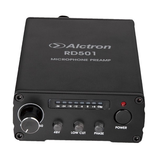 ALCTRON RD501 PREAMPLIFICAOTRE MICROFONICO COMPATTO +60dB