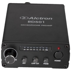 ALCTRON RD501 PREAMPLIFICAOTRE MICROFONICO COMPATTO +60dB