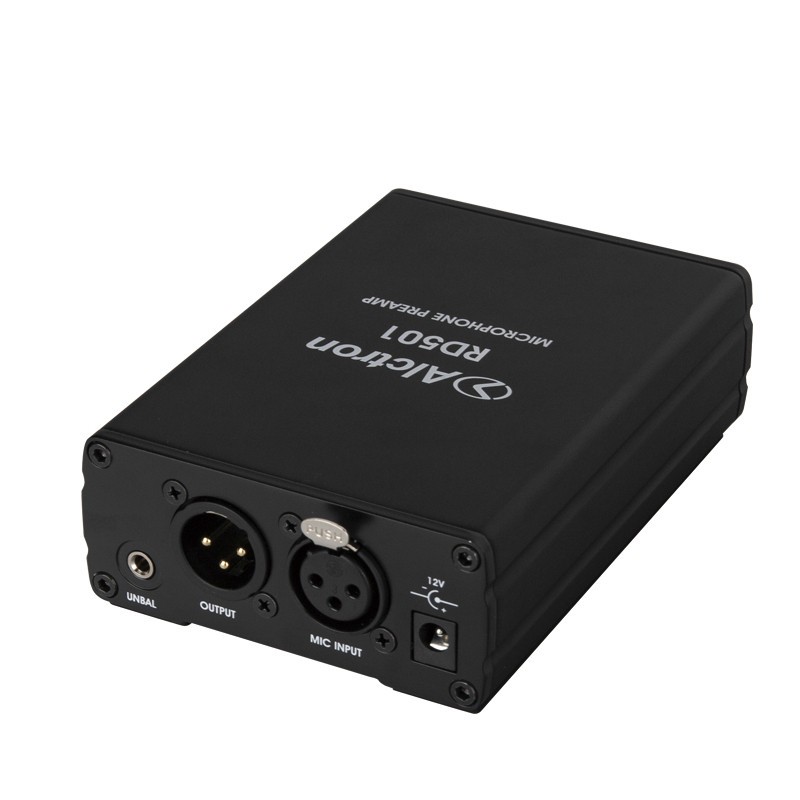 ALCTRON RD501 PREAMPLIFICAOTRE MICROFONICO COMPATTO +60dB