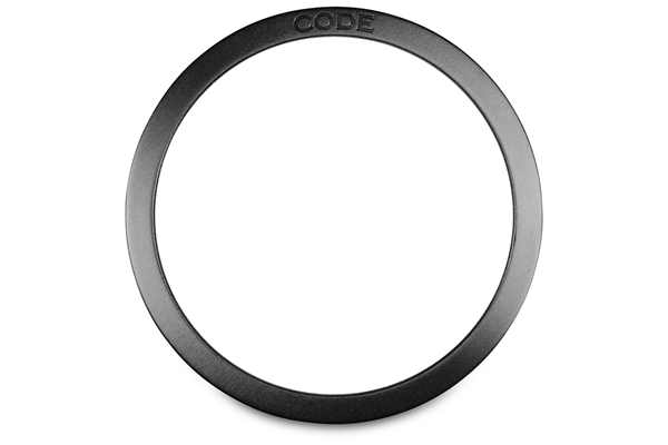 Code PORT HOLES Anello di rinforzo da 5 Nero - PRTHLBL51