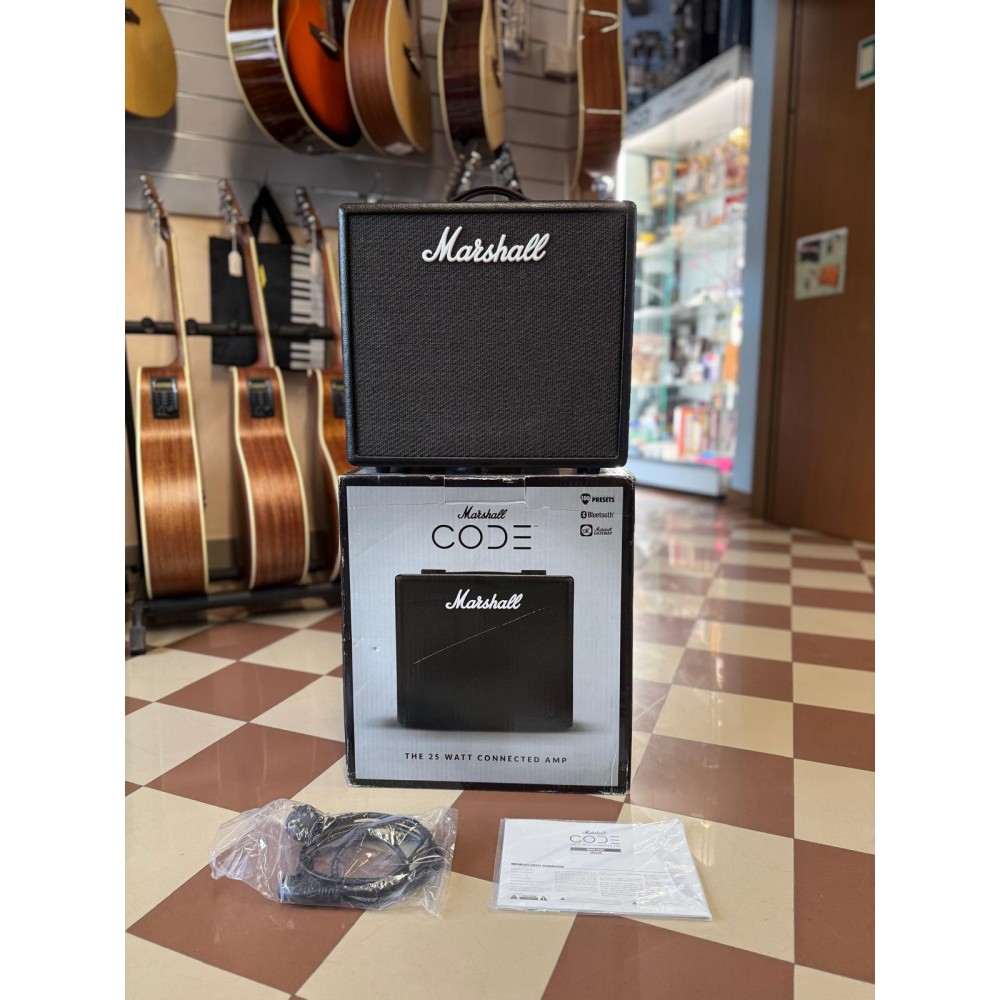 MARSHALL Code 25 - AMPLIFICATORE DIGITALE PER CHITARRA 1x10" 25W