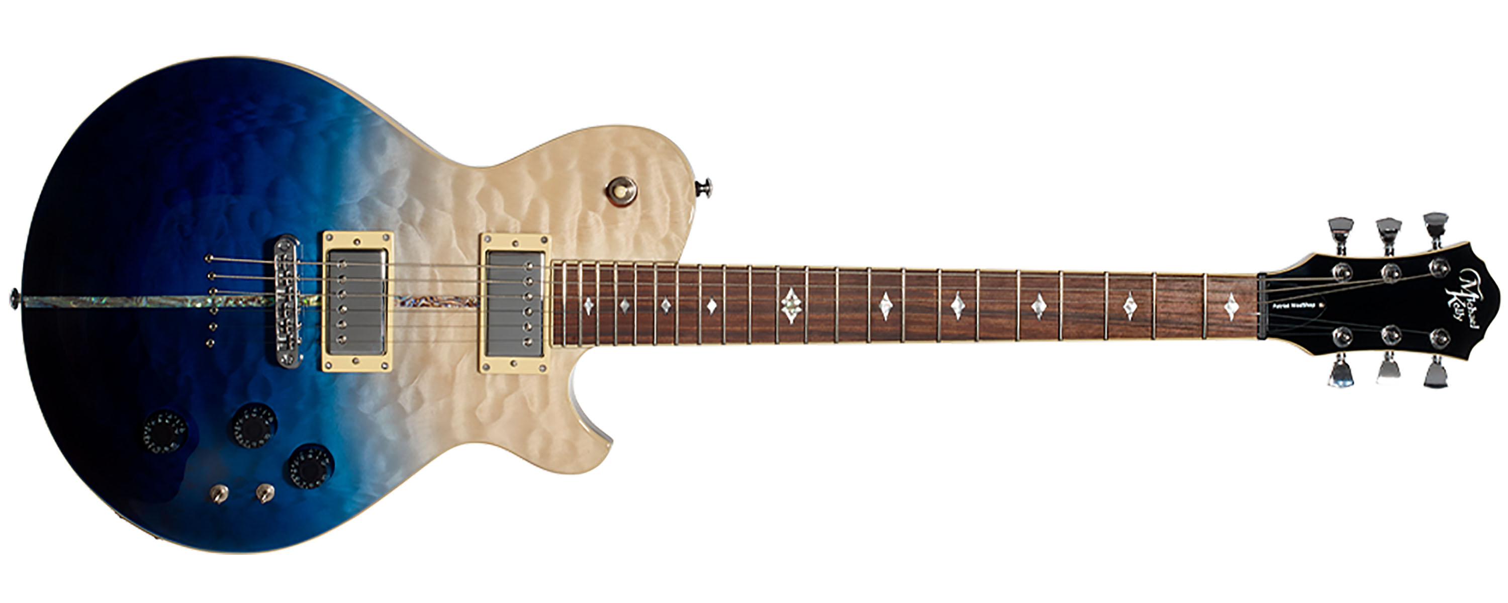 Michael Kelly PATRIOT INSTINCT SB MOD SHOP DUNCAN - Blue Fade