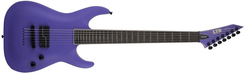 LTD SC-607 Baritone 1 HUM - Purple Satin - 7 corde - c/astuccio