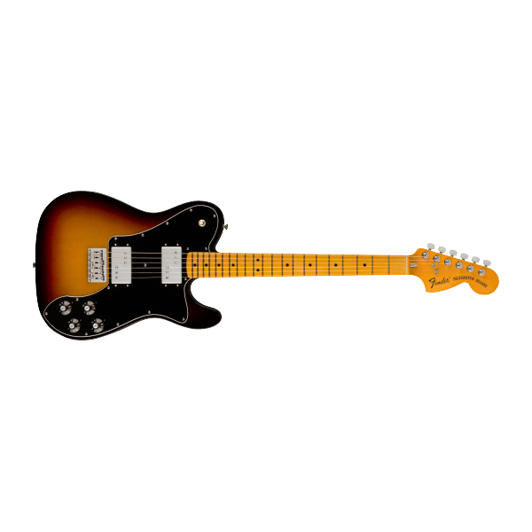 Fender American Vintage II 1975 Telecaster Deluxe, Maple Fingerboard, 3-Color Sunburst