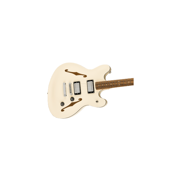 Squier Affinity Series Starcaster Deluxe, Laurel Fingerboard, Olympic White