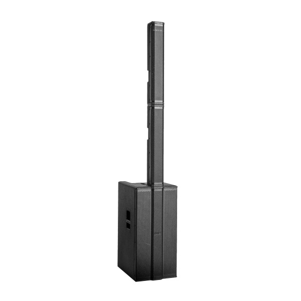 MONTARBO Nettuno 10 - SISTEMA AUDIO ATTIVO A COLONNA 6 X 3,25" E SUB 2 X 12" BLUETOOTH