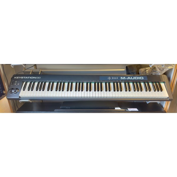 M-AUDIO Keystation 88 Mk2 - CONTROLLER MIDI/USB 88 TASTI SEMIPESATI