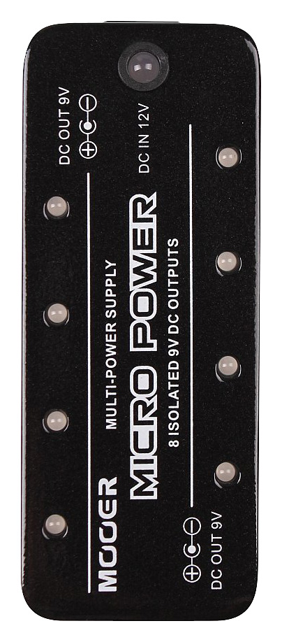 MOOER MICRO POWER POWER SUPPLY 8 PUERTOS