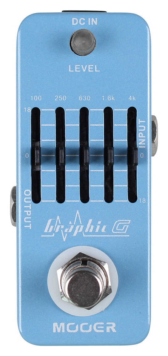 MOOER GRAPHIC G 5 BAND GUITAR EQ