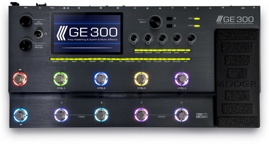 MOOER GE300 MODELADOR Y MULTI-EFECTOS