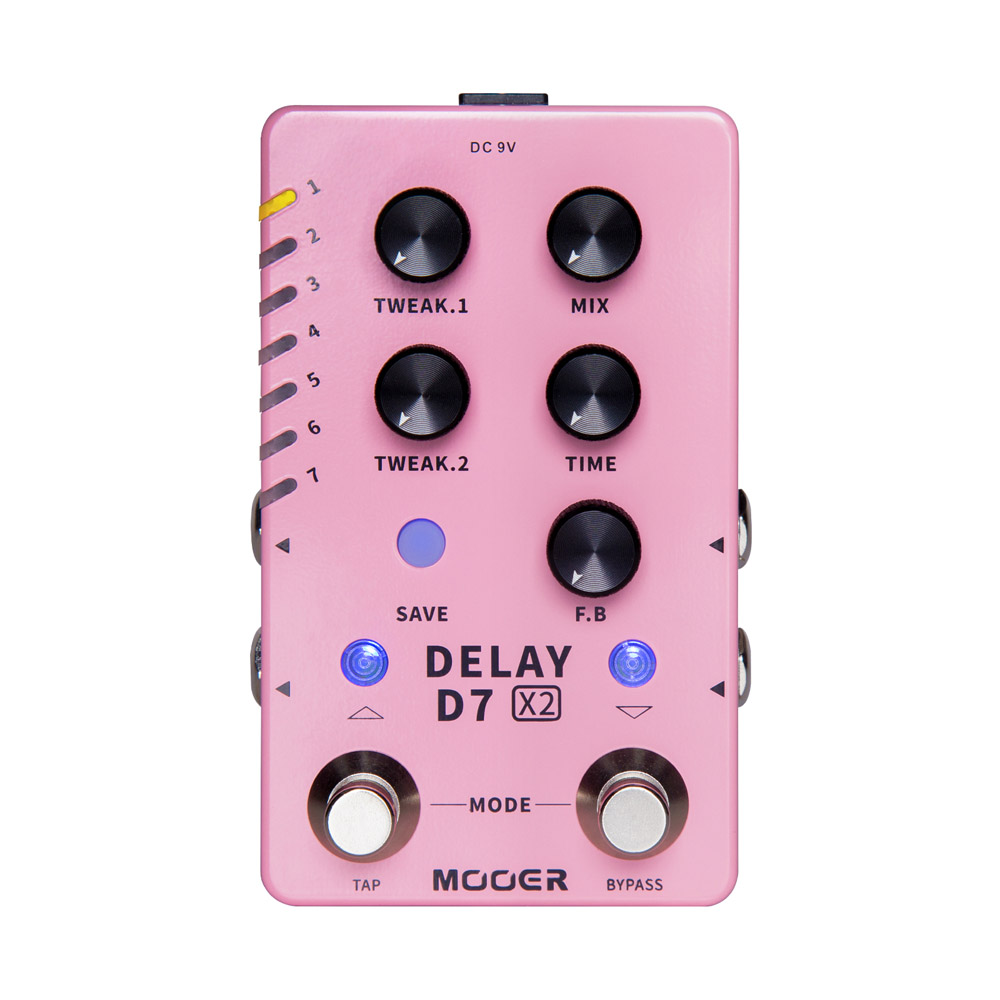 MOOER D7 X2 DELAY