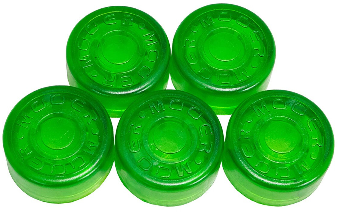 MOOER GREEN FOOTSWITCH TOPPER,5 PCS PER BAG