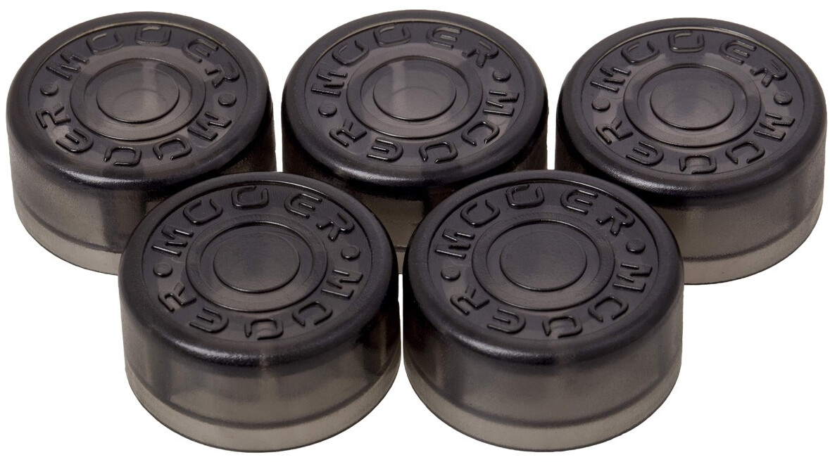 MOOER BLACK FOOTSWITCH TOPPER,5 PCS PER BAG
