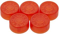 MOOER ORANGE FOOTSWITCH TOPPER,5 PCS PER BAG