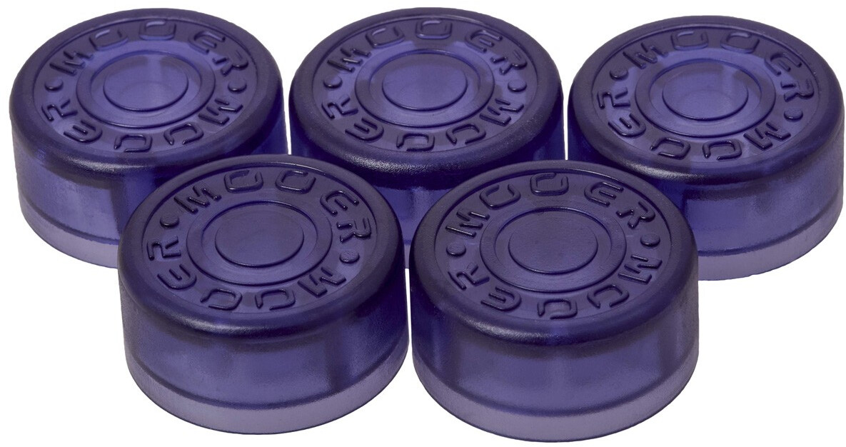 MOOER PURPLE FOOTSWITCH TOPPER,5 PCS PER BAG