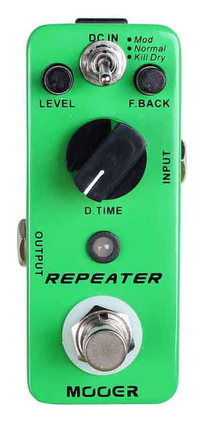 MOOER REPEATER DELAY