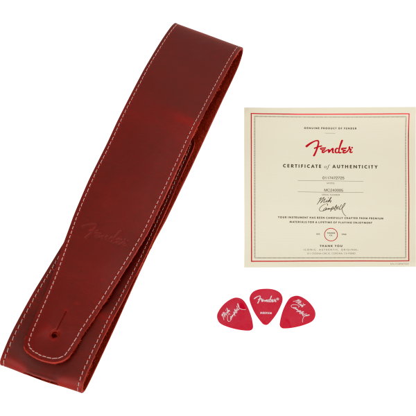 Fender Stories Collection Mike Campbell Red Dog Telecaster, Maple Fingerboard, Red Dog Red