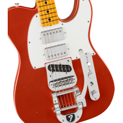 Fender Stories Collection Mike Campbell Red Dog Telecaster, Maple Fingerboard, Red Dog Red