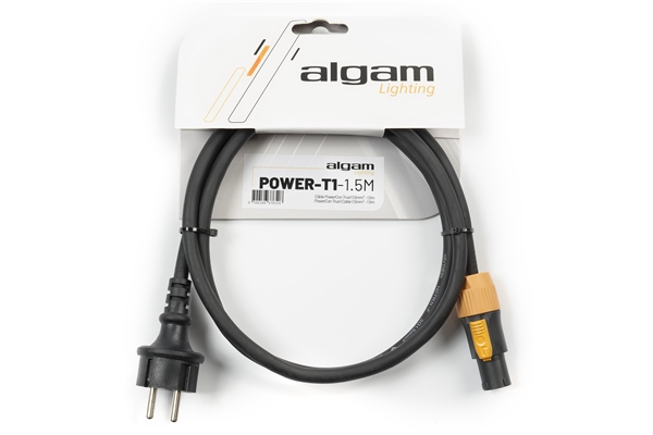 Algam Lighting POWER-T1-1.5M Cavo Alimentazione CE/pCon TRUE1