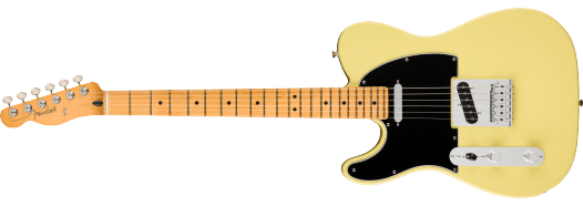 Fender Player II Telecaster® Left-Hand, Maple Fingerboard, Hialeah Yellow