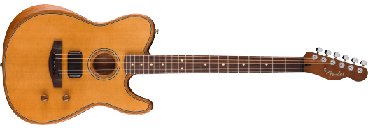 Fender Acoustasonic® Standard Telecaster®, Aged Natural