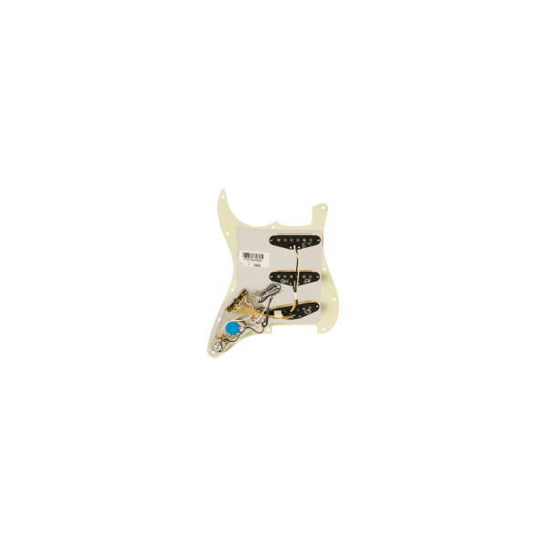 Fender Pre-Wired Strat Pickguard, Eric Johnson Signature, Mint Green 11 Hole PG