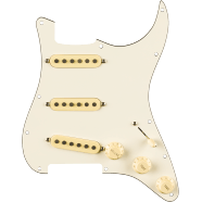 Fender Pre-Wired Strat® Pickguard, Eric Johnson Signature, Parchment 11 Hole PG