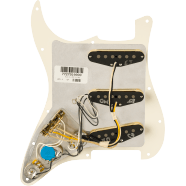 Fender Pre-Wired Strat® Pickguard, Eric Johnson Signature, Parchment 11 Hole PG