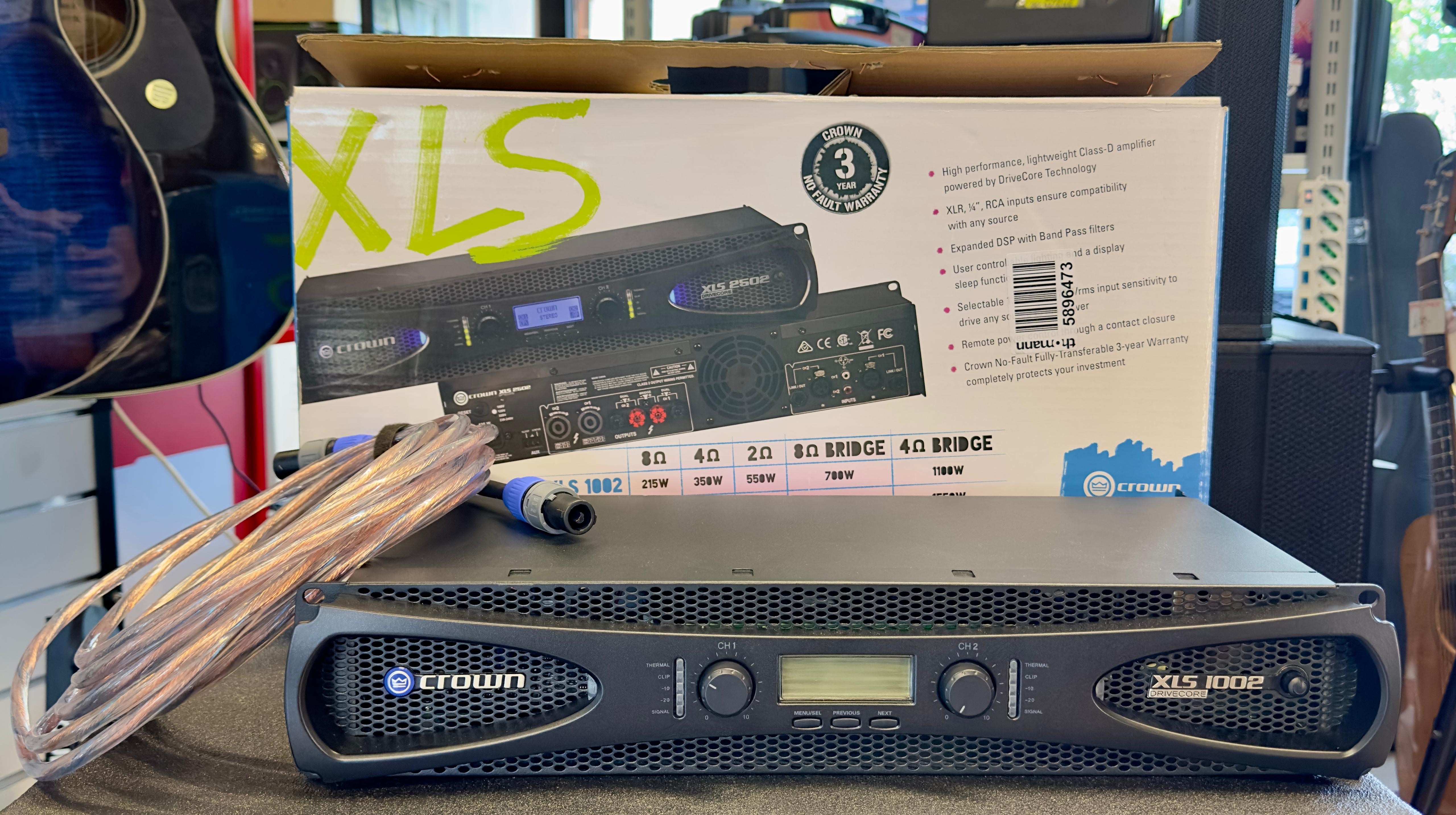 CROWN XLS1002 - FINALE DI POTENZA STEREO CON DSP 350W