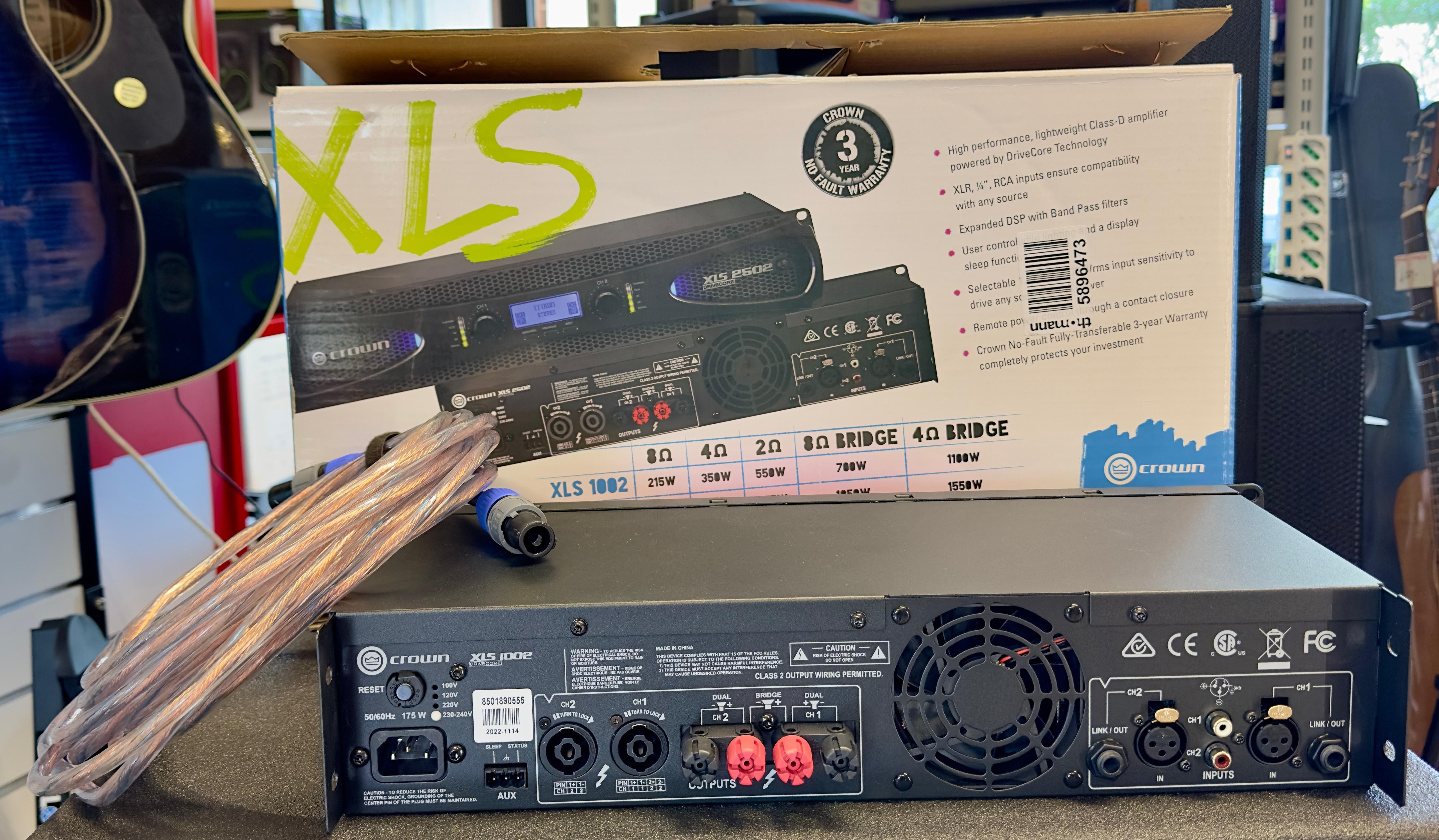 CROWN XLS1002 - FINALE DI POTENZA STEREO CON DSP 350W