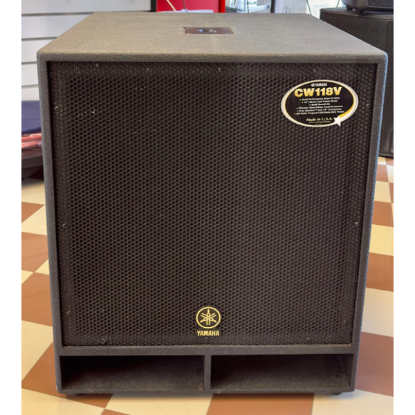 Yamaha Concert Club CW118V Passive 18-inch Subwoofer, 600W