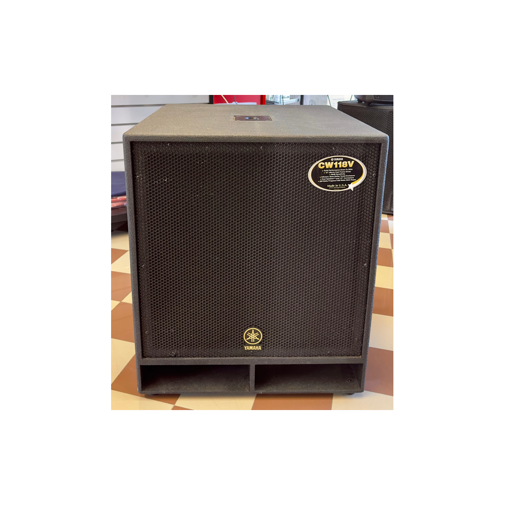 Yamaha Concert Club CW118V Passive 18-inch Subwoofer, 600W