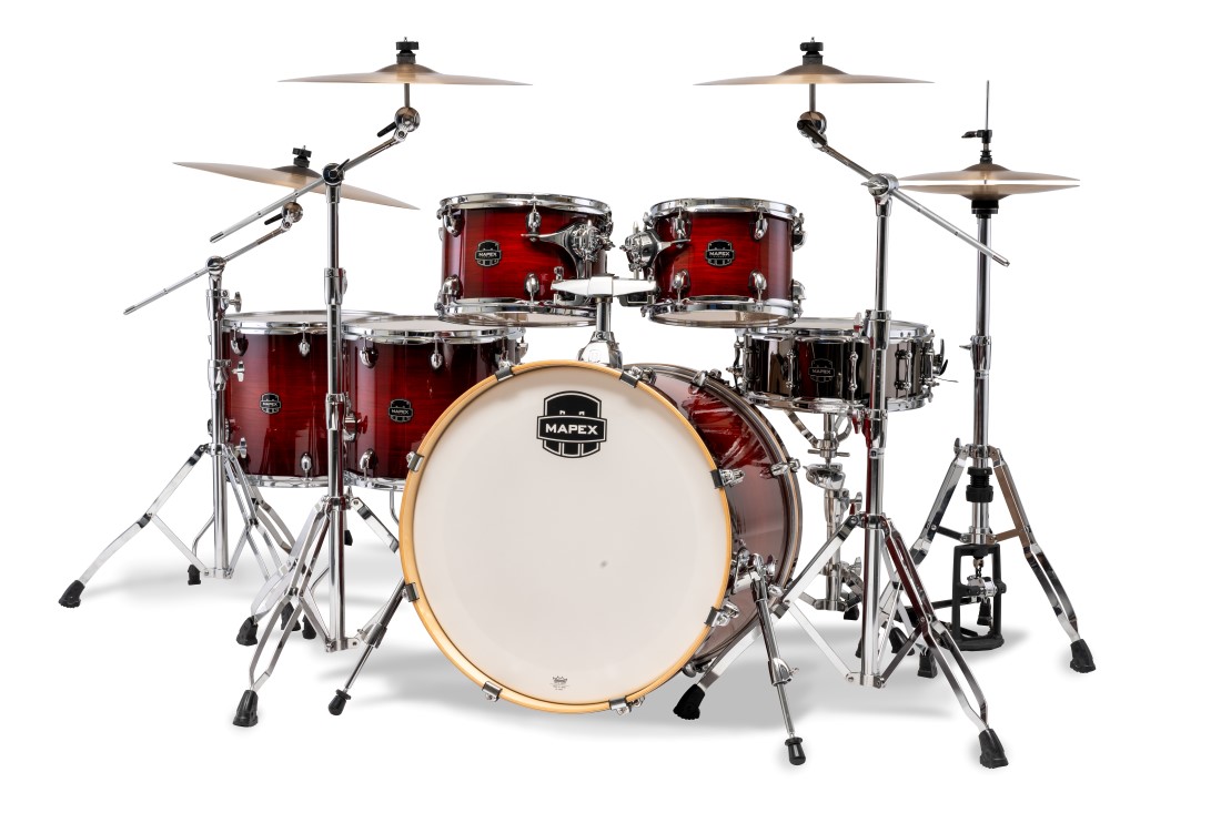 MAPEX IT AR628SFUVNR ARMORY STUDIOEASE FAST 6 PEZZI RED ONYX BURST