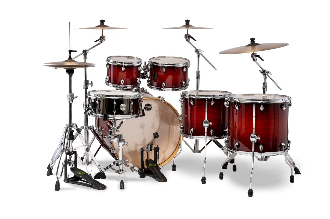 MAPEX IT AR628SFUVNR ARMORY STUDIOEASE FAST 6 PEZZI RED ONYX BURST