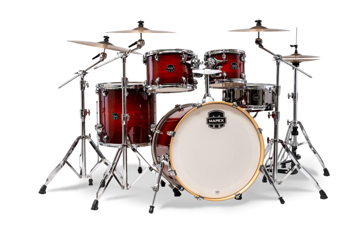 MAPEX IT AR529SVNR ARMORY ROCK 5 PEZZI RED ONYX BURST