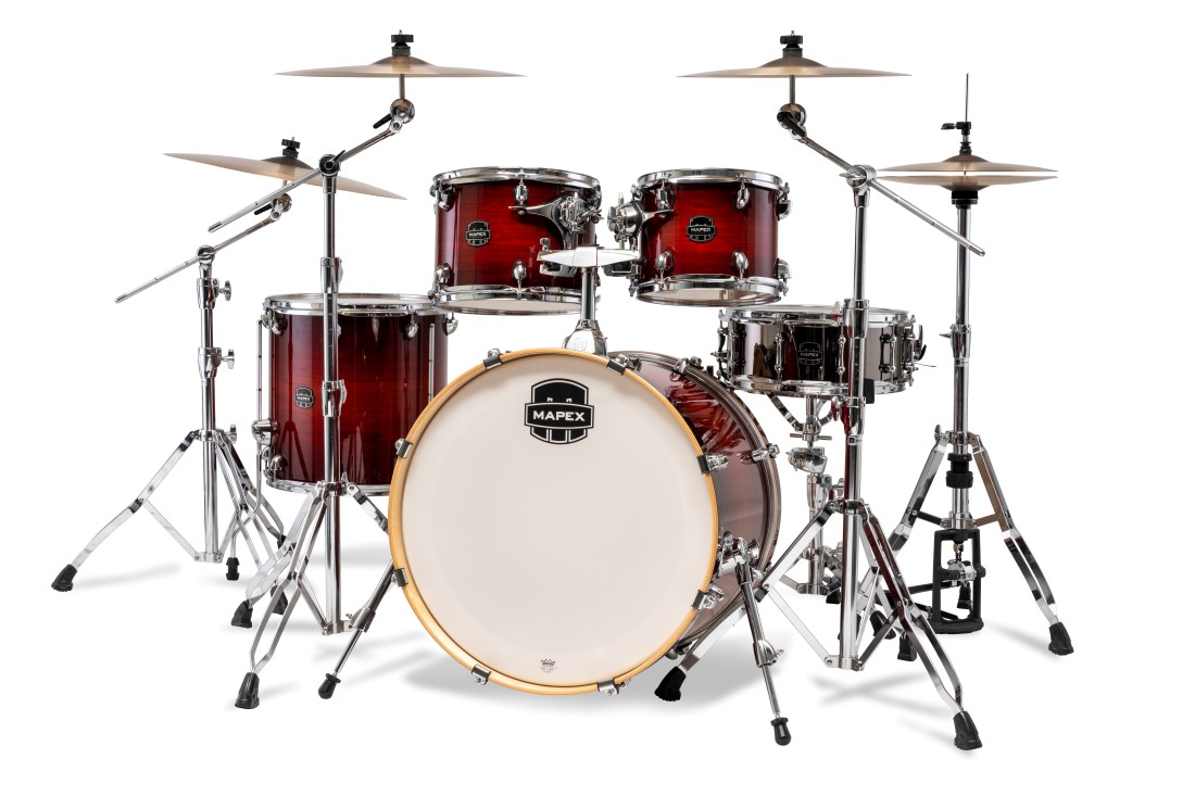 MAPEX IT AR529SVNR ARMORY ROCK 5 PEZZI RED ONYX BURST