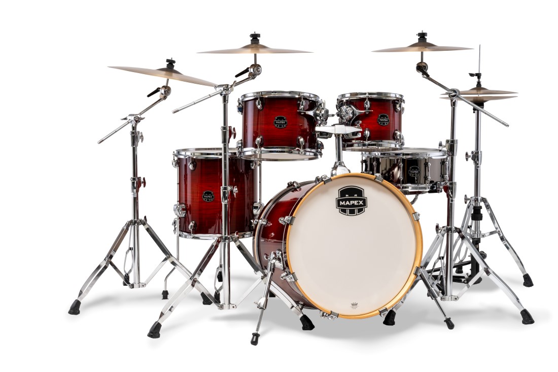 MAPEX IT AR504SVNR ARMORY ROCK 5 PEZZI RED ONYX BURST