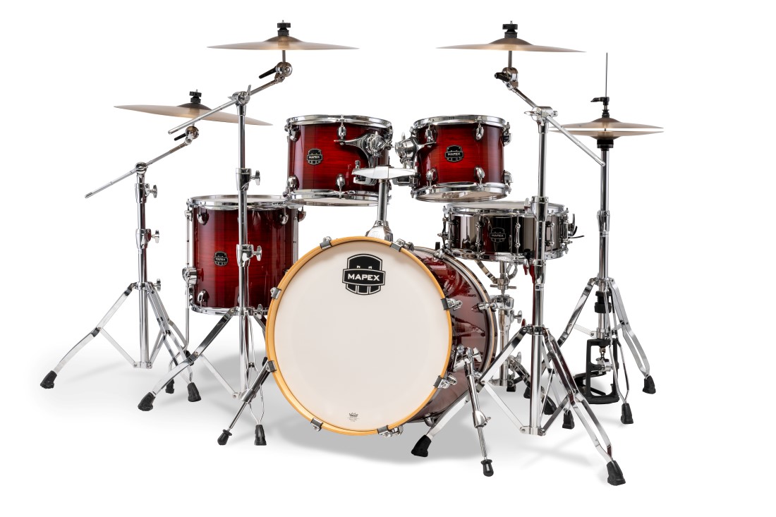 MAPEX IT AR504SVNR ARMORY ROCK 5 PEZZI RED ONYX BURST