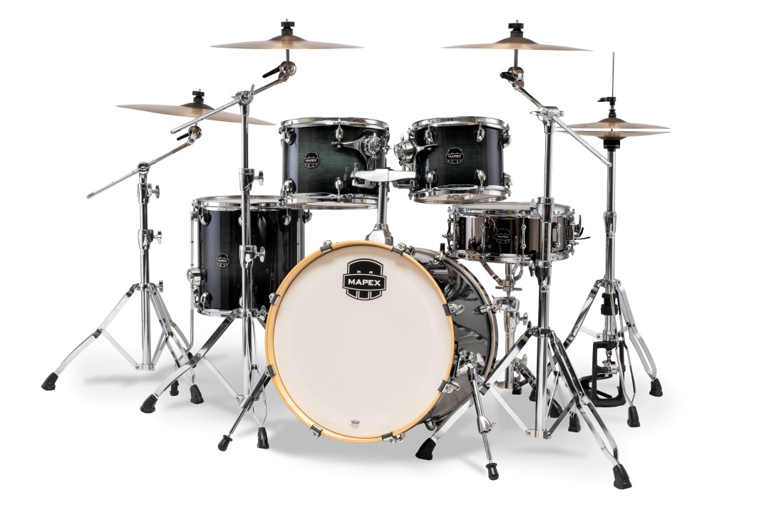 MAPEX IT AR504SVOZ ARMORY ROCK 5 PEZZI BLACK ONYX BURST