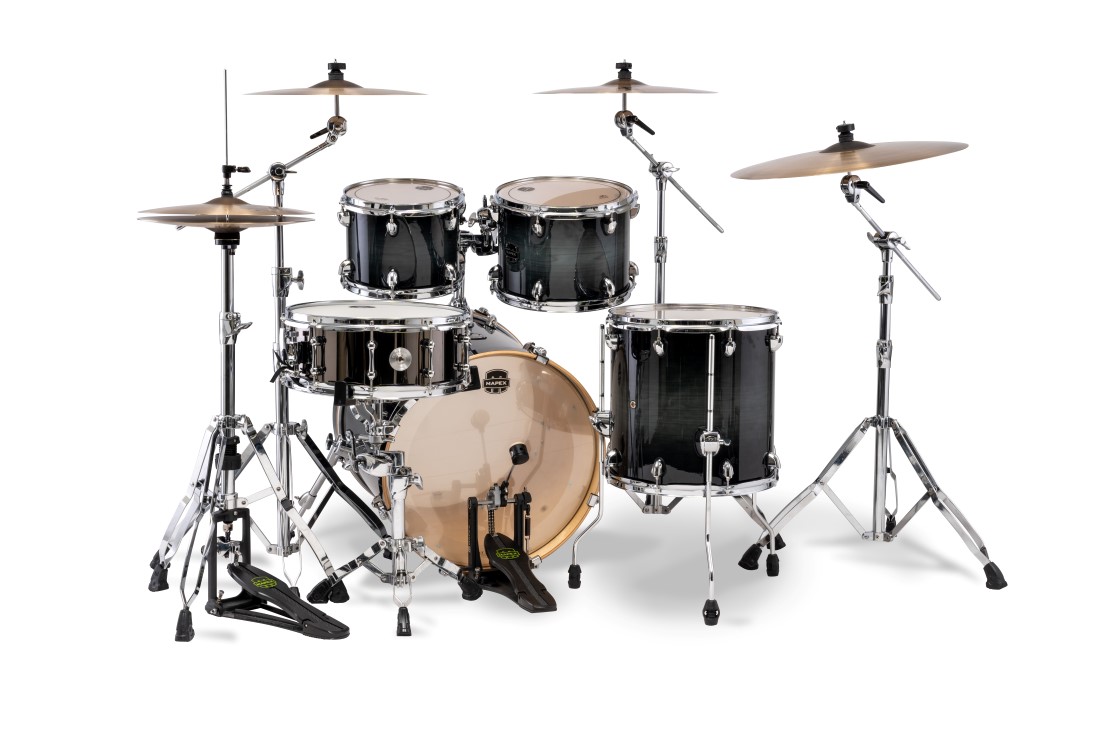 MAPEX IT AR504SVOZ ARMORY ROCK 5 PEZZI BLACK ONYX BURST