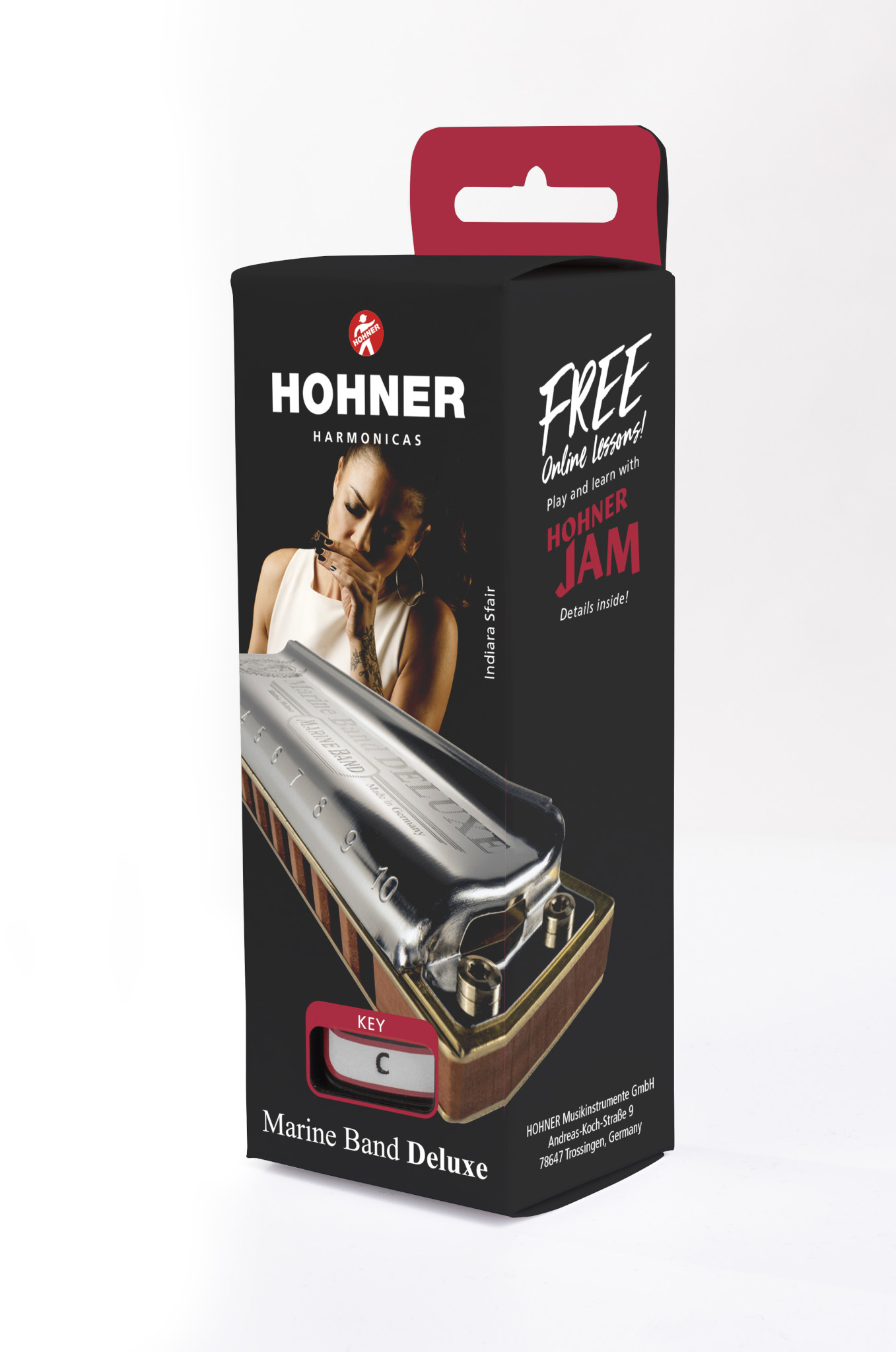 HOHNER MARINE BAND DELUXE C MAJOR NEW