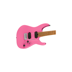 Charvel Pro-Mod DK24 HH 2PT CM, Caramelized Maple Fingerboard, Bubblegum Pink