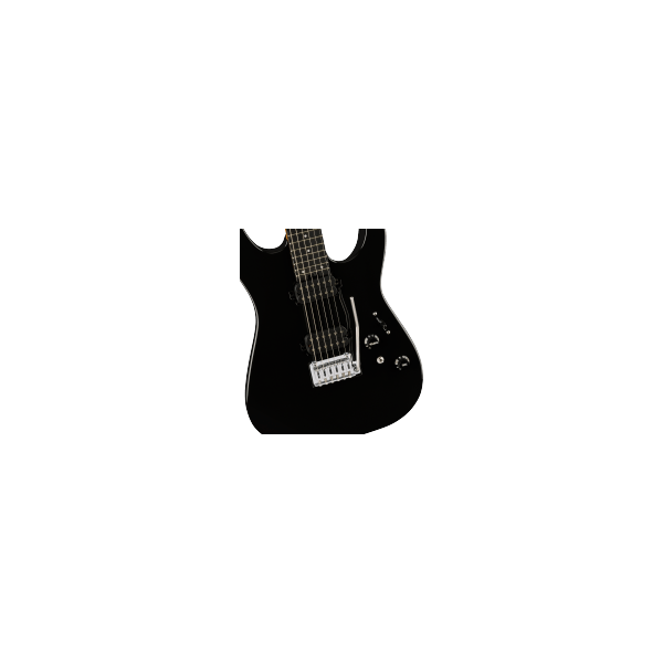 Charvel Pro-Mod DK24 HH 2PT EB, Ebony Fingerboard, Gloss Black