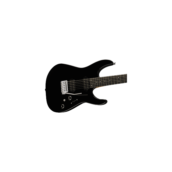 Charvel Pro-Mod DK24 HH 2PT EB, Ebony Fingerboard, Gloss Black