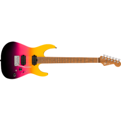 Charvel Pro-Mod DK24 HH 2PT CM, Caramelized Maple Fingerboard, Malibu Sunset