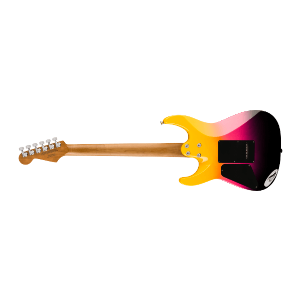Charvel Pro-Mod DK24 HH 2PT CM, Caramelized Maple Fingerboard, Malibu Sunset