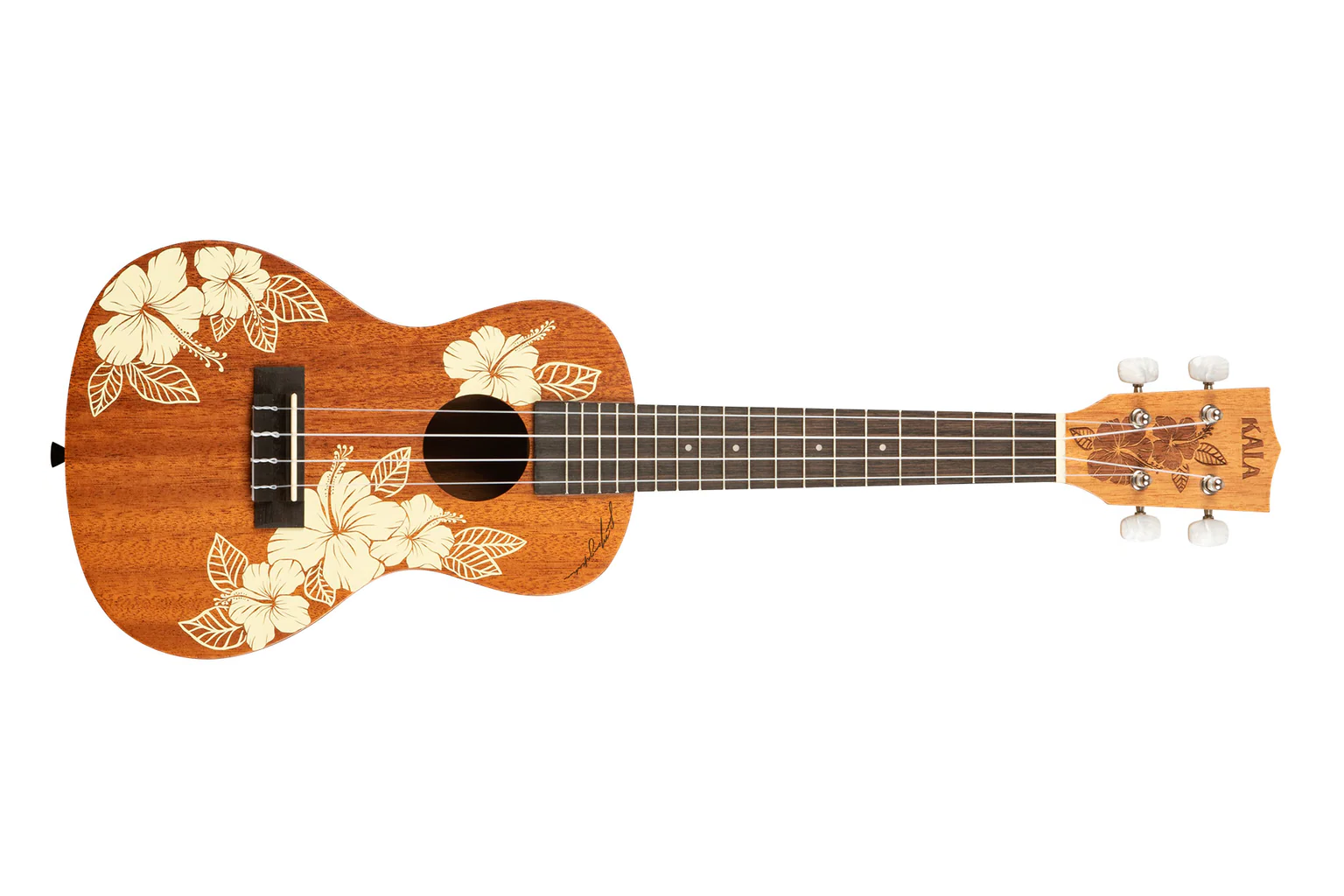 Kala KA-HIBISCUS-C - Ukulele Concerto c/borsa