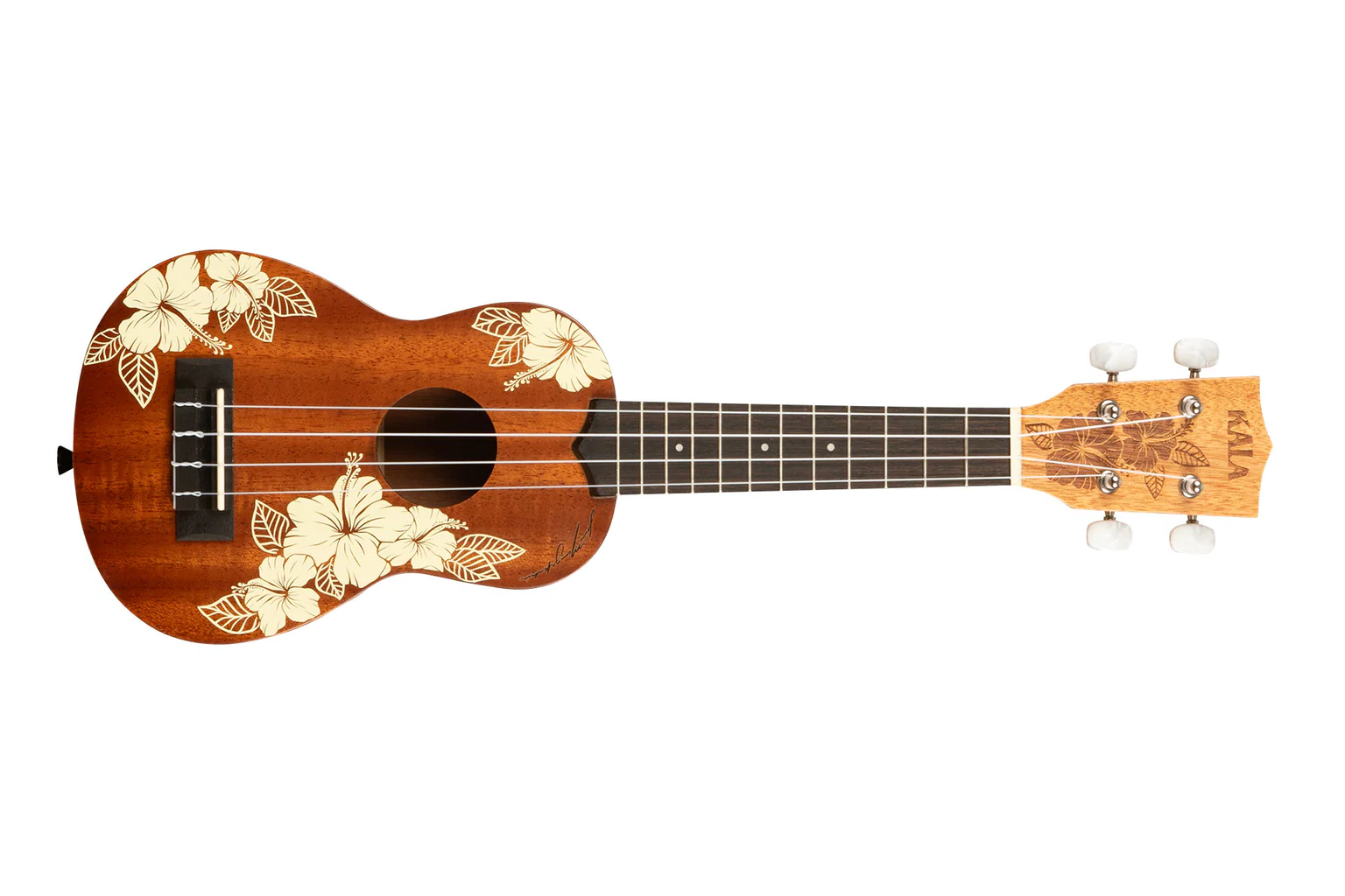 Kala KA-HIBISCUS-S - Ukulele Soprano c/borsa