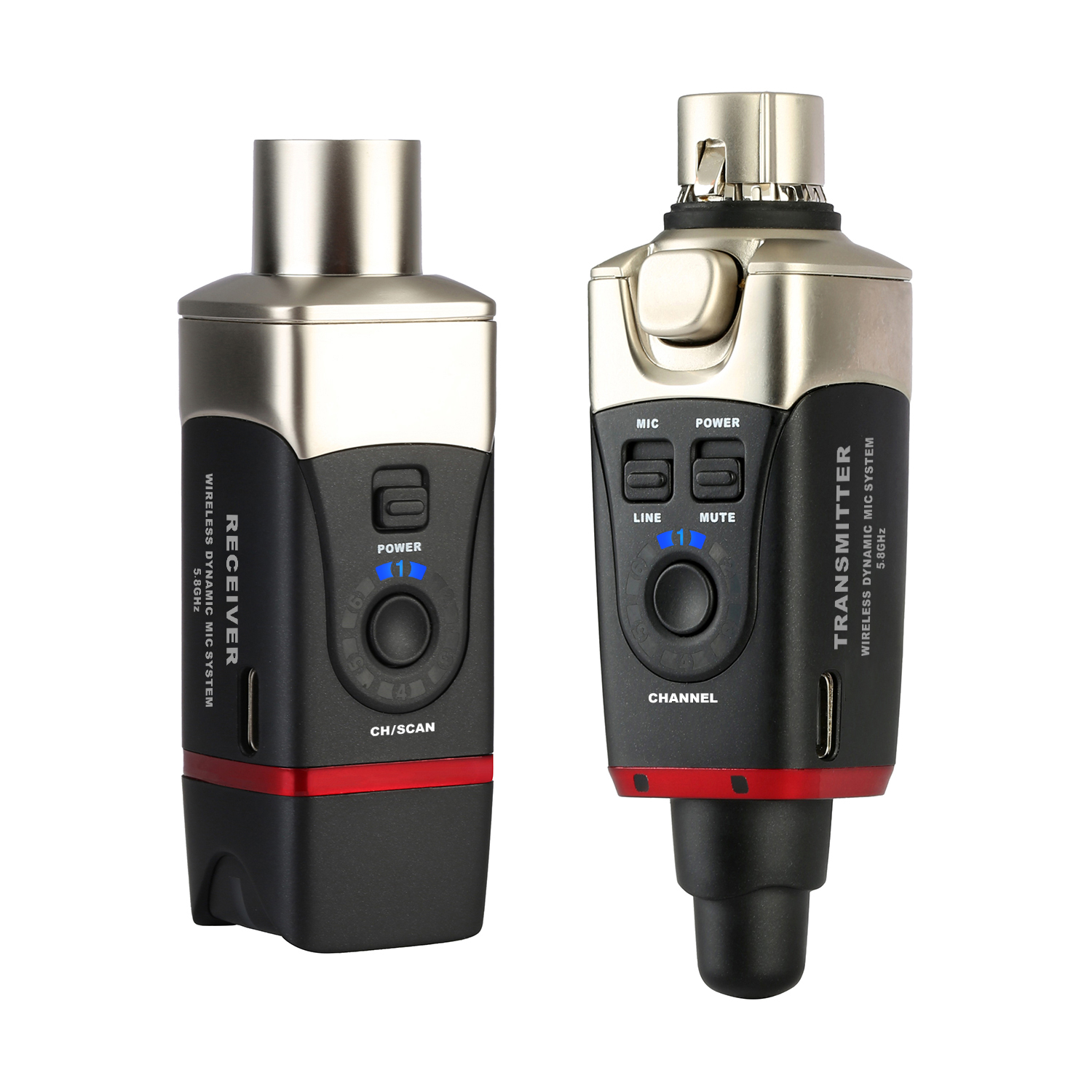 Xvive U35 DYNAMIC MIC - Sistema wireless digitale per microfono dinamico 5.8Ghz